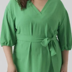 VERO MODA VMPYE 3/4 ABK DRESS WVN BTQ GA CUR Dames Jurk - Maat 44 -Trendy Meid Verkoop 590x1200 6