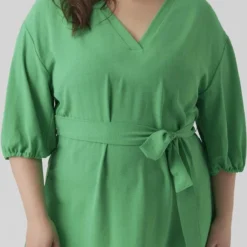 VERO MODA VMPYE 3/4 ABK DRESS WVN BTQ GA CUR Dames Jurk - Maat 52 -Trendy Meid Verkoop 593x1200 12