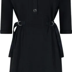 Zoso Jurk Judith Dress With Detail 231 0008 Navy Dames Maat - XXL