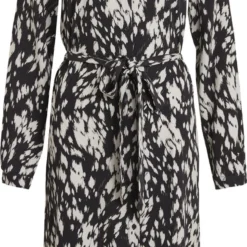 VILA VIGRAFDI L/S SHIRT DRESS/L Dames Jurk - Maat 34