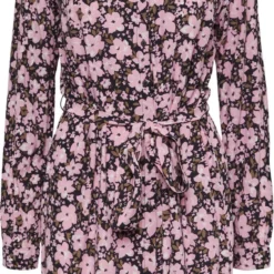 PIECES PCATHENA LS SHIRT DRESS QX BC Dames Jurk - Maat 52