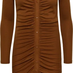 PIECES PCNORMA LS DRESS BC Dames Jurk - Maat M