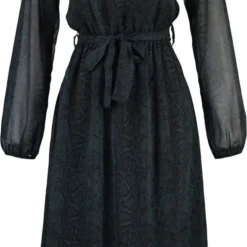 Trendyol Vrouwen Ballon Mouw Sjaalkraag Verschuiving Jurk 16 Trendyol Vrouwen Ballon Mouw Sjaalkraag Verschuiving Jurk -Trendy Meid Verkoop 615x1200