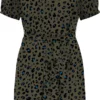 ONLY ONLZOEY S/S WRAP DRESS CS PTM Dames Jurk - Maat M