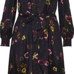 Kaffe Curve KCnanni Shirt Dress Dames Jurk - Maat 46