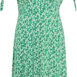 Paprika Koud Gebreide Lange Jurk Met Bloemenprint -Trendy Meid Verkoop 624x1200 3