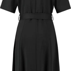 GERRY WEBER Dames Jurk Met A-lijn Schwarz-38 -Trendy Meid Verkoop 627x1200 8