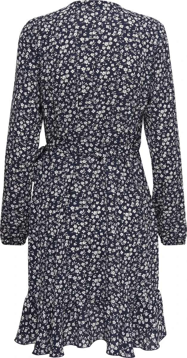 ONLY ONLCARLY L/S WRAP SHORT DRESS NOOS WVN Dames Jurk - Maat 38 5 ONLY ONLCARLY L/S WRAP SHORT DRESS NOOS WVN Dames Jurk - Maat 38 - Afbeelding 5