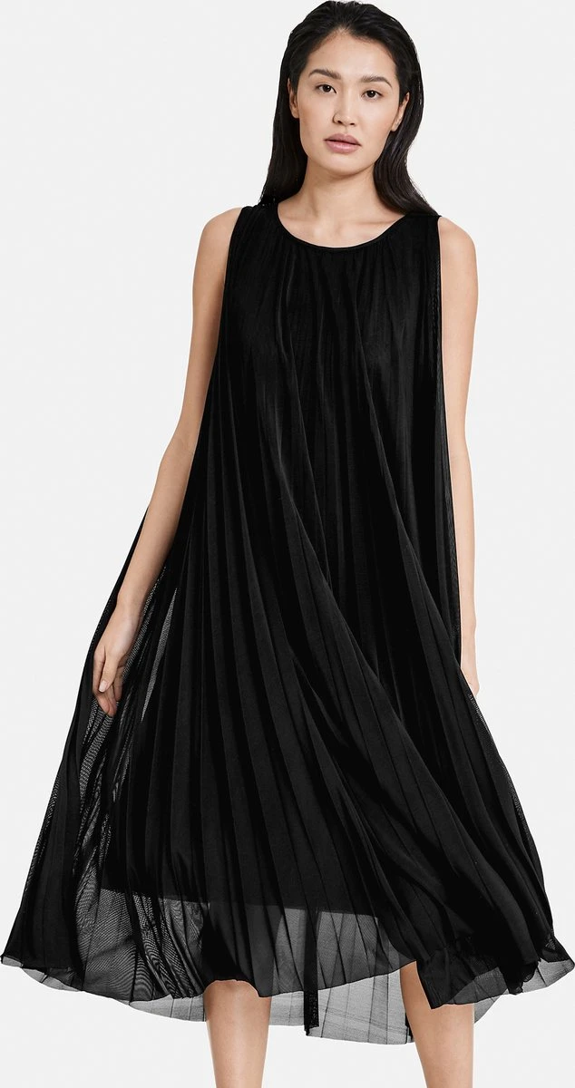 TAIFUN Dames Jurk Schwarz-48 1 TAIFUN Dames Jurk Schwarz-48