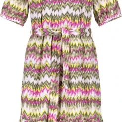 GERRY WEBER Dames Jurk Met A-lijn Grün/Lila/Pink Druck-46 -Trendy Meid Verkoop 634x1200 5