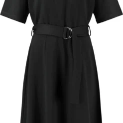 GERRY WEBER Dames Jurk Met A-lijn Schwarz-38 -Trendy Meid Verkoop 638x1200 5