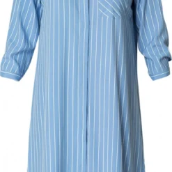 YESTA Jilke Jurk - Cornflower Blue - Maat 2(50)