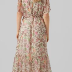 VERO MODA VMSILO SS 7/8 DRESS WVN BTQ Dames Jurk - Maat XS -Trendy Meid Verkoop 643x1200 1