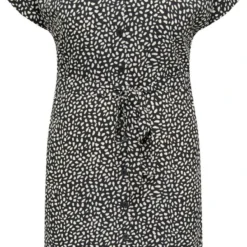 Only Carmakoma Cardiega Jurk Zwart/wit Maat 48 -Trendy Meid Verkoop 644x1200 1