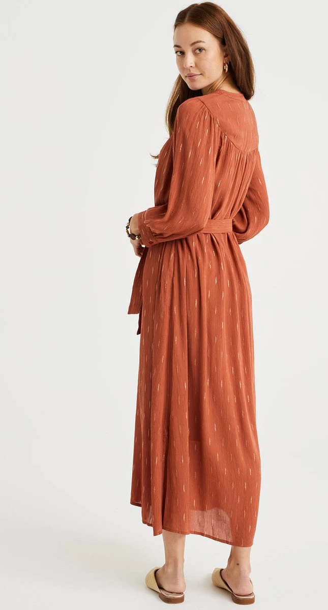 WE Fashion Dames Maxi-jurk Met Dessin 3 WE Fashion Dames Maxi-jurk Met Dessin - Afbeelding 3