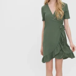 VERO MODA VMHAYA SHORT DRESS GA NOOS Dames Jurk - Maat XL -Trendy Meid Verkoop 647x1200 5