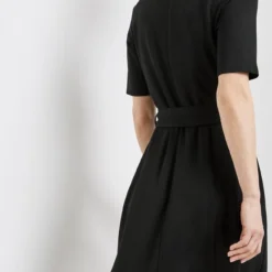 GERRY WEBER Dames Jurk Met A-lijn Schwarz-38 -Trendy Meid Verkoop 648x1200 10