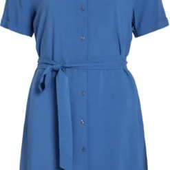 VILA VIPAYA S/S SHIRT DRESS/SU - NOOS Dames Jurk - Maat 36