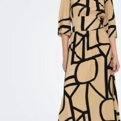 ONLY ONLAVA 3/4 MIDI DRESS PTM Dames Jurk - Maat S -Trendy Meid Verkoop 656x1200 7