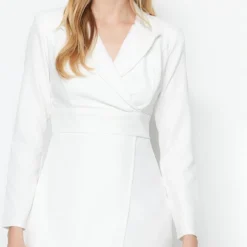 Trendyol Vrouwen Standaard Mouw Reverskraag Blazerjurk Jurk -Trendy Meid Verkoop 661x1200