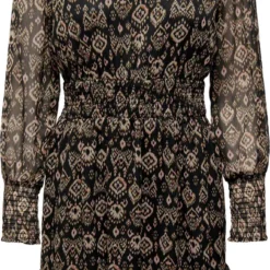 ONLY ONLISLA L/S SMOCK DRESS PTM Dames Jurk - Maat M
