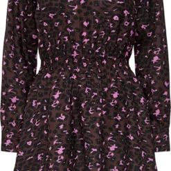 ONLY ONLRYLEE LIFE L/S LAYERED DRESS PTM Dames Jurk - Maat XL