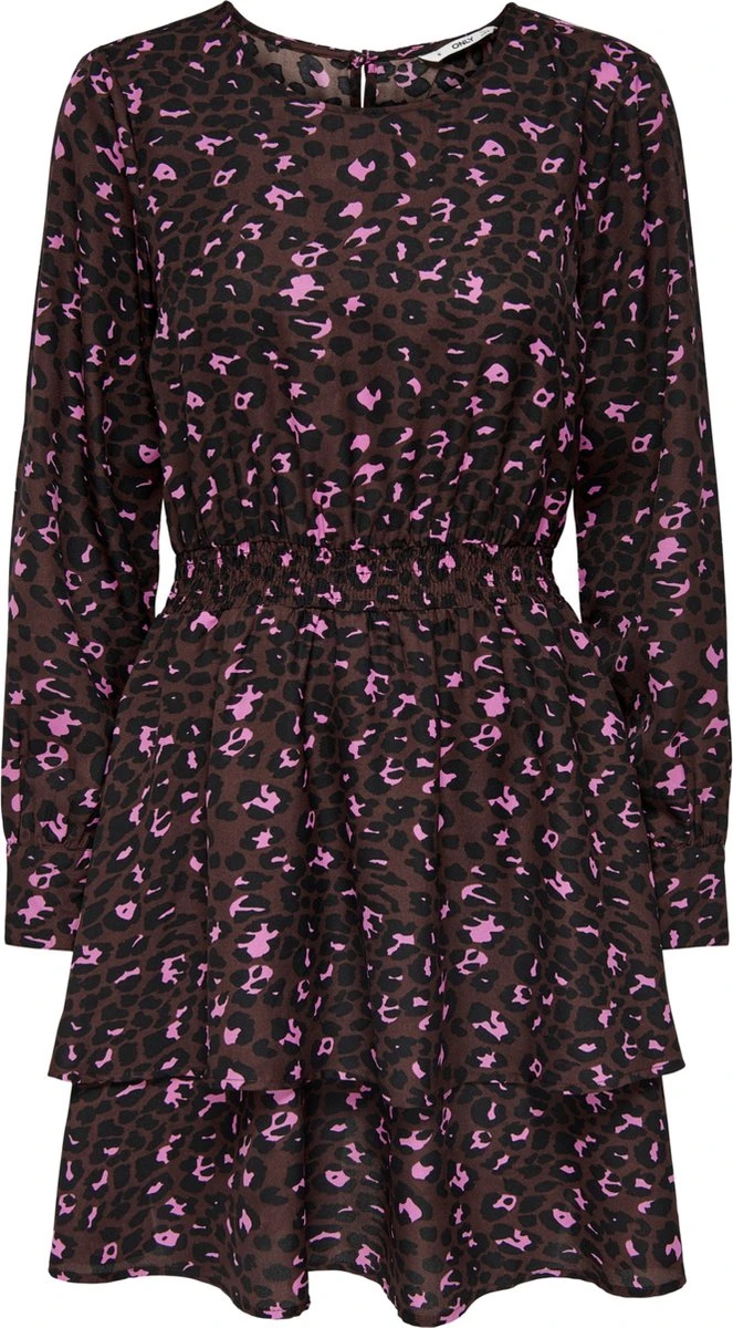 ONLY ONLRYLEE LIFE L/S LAYERED DRESS PTM Dames Jurk - Maat XL 1 ONLY ONLRYLEE LIFE L/S LAYERED DRESS PTM Dames Jurk - Maat XL