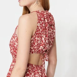 Trendyol Vrouwen Standaard Mouw Halternek Schaatser Jurk 10 Trendyol Vrouwen Standaard Mouw Halternek Schaatser Jurk -Trendy Meid Verkoop 666x1200 2