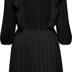 ONLY ONLLONDON 3/4 RUFFLE DRESS NOOS WVN Dames Jurk - Maat S -Trendy Meid Verkoop 666x1200 5
