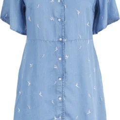 Pieces PCVILMA SS DRESS Dames Jurk - Maat M