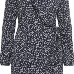 ONLY ONLCARLY L/S WRAP SHORT DRESS NOOS WVN Dames Jurk - Maat 38