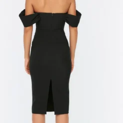 Trendyol Vrouwen Off-shoulder Carmen Kraag Bodycon Jurk -Trendy Meid Verkoop 668x1200 3