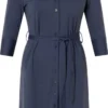 IVY BEAU Quint Jurk - Blue - Maat 38