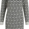 OBJECT OBJTHESS L/S JACQUARD KNIT DRESS Dames Jurk - Maat M