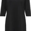 ONLY ONLZIGGY 3/4 SHINE DRESS SWT Dames Jurk - Maat L