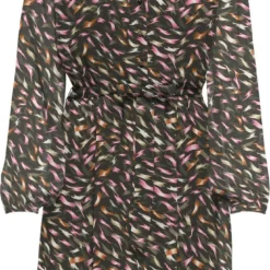 ONLY ONLSLOANE L/S SHORT DRESS CS PTM Dames Jurk - Maat M