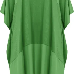 Mat Fashion Jurk Wijd Combi Stof