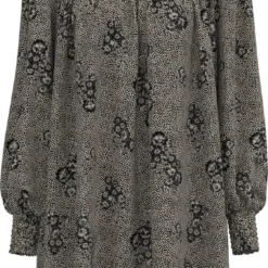 OBJECT OBJEVELYN L/S SHORT DRESS REP Dames Jurk - Maat 40