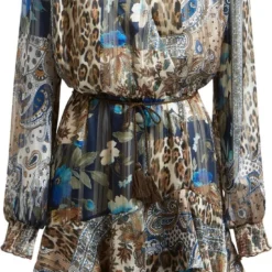Guess Elea Dress Dames Jurk - Print- Maat M