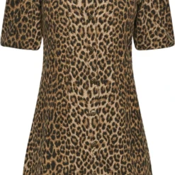 PIECES PCNURSEL SS DENIM DRESS BC Dames Jurk - Maat L