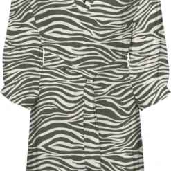 VERO MODA VMSEBA 3/4 ABK DRESS WVN GA BTQ Dames Jurk - Maat L