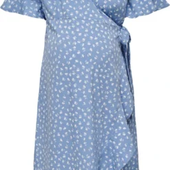ONLY OLMOLIVIA S/S WRAP DRESS WVN NP Dames Jurk - Maat M