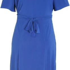 Paprika Korte, Effen Bow Jurk Met Smokwerk Op De Taille -Trendy Meid Verkoop 692x1200 11