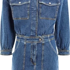 Guess Eliza Mini Dress Jurken Dames - Rok - Jurk - Blauw - Maat S