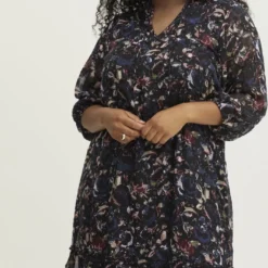 Fransa Plus FPCILLE DR 1 Dames Jurk - Maat 42 -Trendy Meid Verkoop 703x1200 2