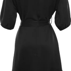 Trendyol Vrouwen Standaard Mouw V-hals Omslag Plus Size Jurk -Trendy Meid Verkoop 711x1200 2