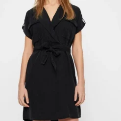 Noisy May NMVERA S/S ENDI TENCEL DRESS BG NOOS Dames Jurk - Maat S -Trendy Meid Verkoop 711x1200 8