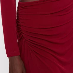 Trendyol Vrouwen Standaard Mouw Ronde Hals Omslag Jurk -Trendy Meid Verkoop 720x1200 6