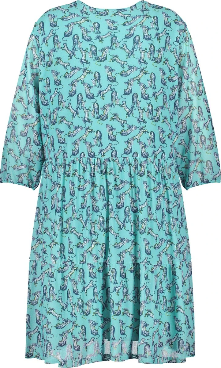 SAMOON Dames Jurk Atmosphere Gemustert-50 2 SAMOON Dames Jurk Atmosphere Gemustert-50 - Afbeelding 2