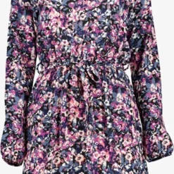 Twoday Dames Jurk Met Bloemprint - Roze - Maat L